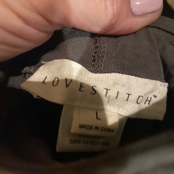 Love stitch long olive bohemian maxi dress - Picture 4 of 7